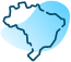 Ícone do mapa do Brasil